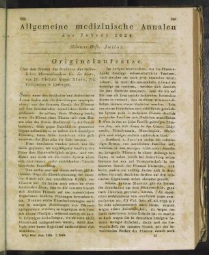 Siebentes Heft. Julius