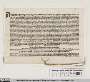 Albertus dei [et] Ap[osto]lice sedis gra[tia] s[an]cte Mogu[n]tinen[sis] sedis. ac. Magdeburgen[sis]. eccl[es]ie Archiep[isco]pus Primas [et] sacri Ro[mani] imperii in germania Archica[n]cellari[us]. Princeps: elector ac administrator Halberstatten[sium] Marchio Brandenburgen[sis] ...