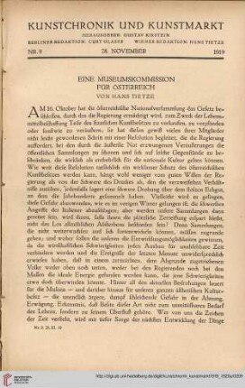 Nr. 9 (28. November 1919)