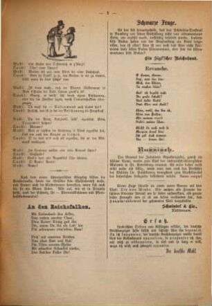 Der deutsche Michl : humoristisch-satirisches Wochenblatt, 1875 = Jg. 3