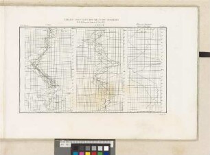 Tableau graphique des variations horaires de la déclinaison du 10 au 28 Aout 1836.