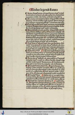 Modus legendi statuta; Origo ordinis cartusiensis; De origine ordinis cartusiensis brevis annotatio.