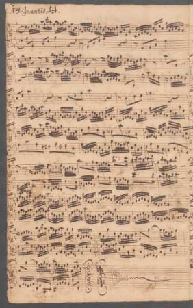 Inventionen; cemb; B-Dur; BWV 785