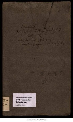 Lebenslauf des Ludwig Friedrich von Schwarzburg-Rudolstadt, nebst den Abkündigungen anlässlich dessen Todesfalls