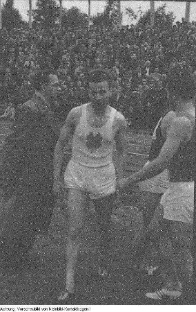 Dresden, Rudolf-Harbig-Stadion, Stadion-Einweihung, 18. September 1951