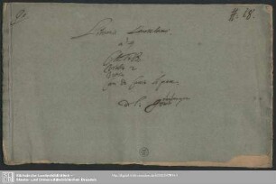 Litanies - Mus.4022-E-1 : V (4), orch, org - G