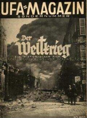 Sondernummer des "UFA-Magazin" zum Film "Der Weltkrieg"