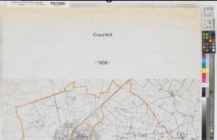Coesfeld, Stadt und Kirchspiel (Coesfeld), Umlegung Stockum-Gaupel, Coesfeld Stadtentwicklung 1969 (Druck)