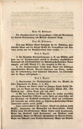 Schleswig-holsteinischer Geschichts-Kalender, 1850