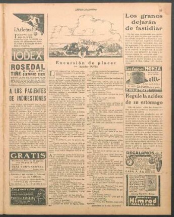 Excursión de placer