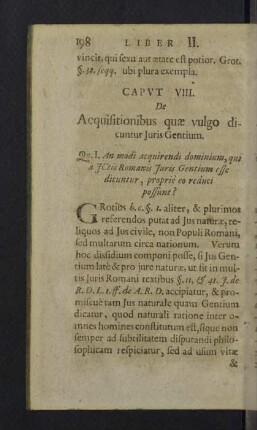 Caput VIII. - XI.