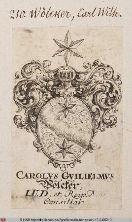 Wappen des Carl Wilhelm Wölcker