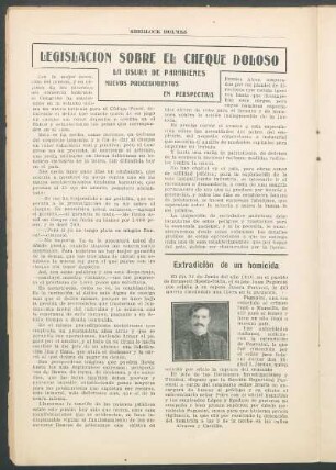 Extradición de un homicida