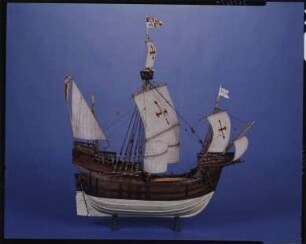 Vollmodell einer spanischen Nao von 1492