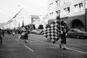 Freiburg: Umzug (Kaiser-Joseph-Straße)
