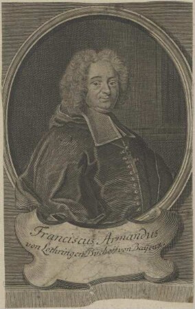 Bildnis des Franciscus Amandus Bischof von Bayeux
