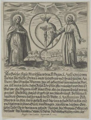 Bildnis des S. Anthonius von Padua