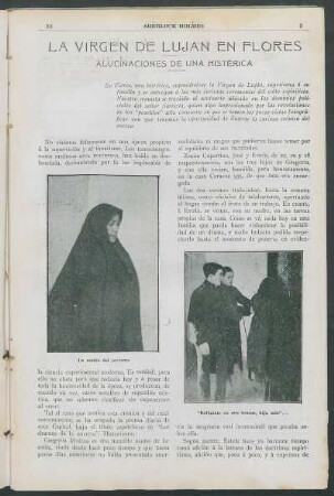 La Virgen de Luján en flores - Alucinaciones de una histérica