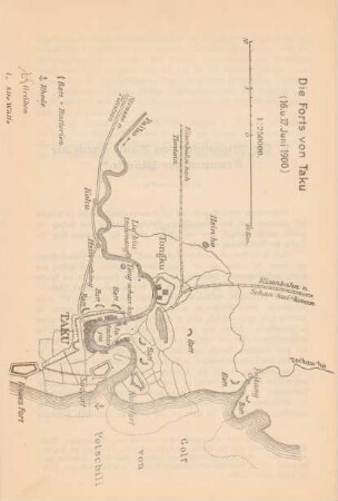 Die Forts von Taku (16. u. 17. Juni 1900.)