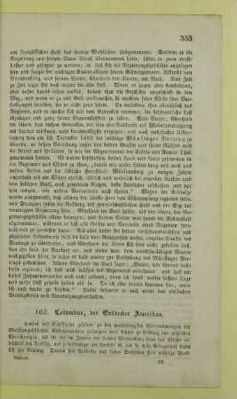 162. Columbus, der Entdecker Amerikas