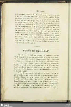 Geschichte des deutschen Volkes