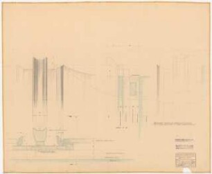 Schauspielhaus, Bochum: Zuschauerhaus Innen: Detail der Wandvertäfelung 1:1