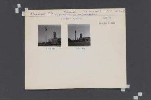 Straßenansichten: Rotes Rathaus. Berlin, Mitte, Rathausstraße