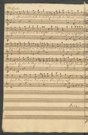 10. Recit[ativo] (B): Gefesselt steht nun Jesus