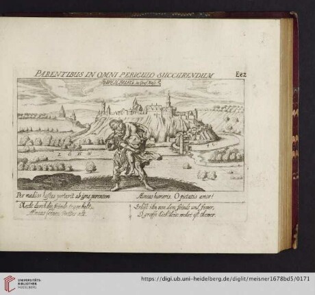 E82. Weilburg, "Parentibus in omni periculo succurendum"