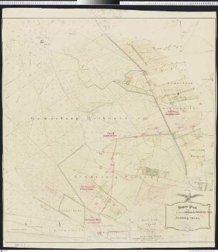 3. Rayon des detachierten Forts IV. Feldmesser L. Matschke 1880