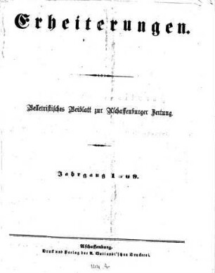 Erheiterungen. 1869,1/6