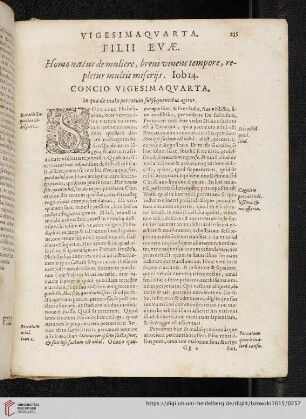 Filii Evae. Concino Vigesimaquarta