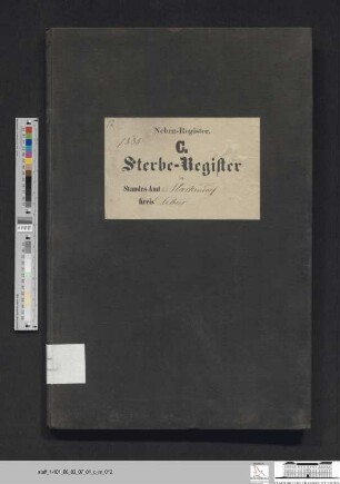 Sterberegister Markendorf 1885