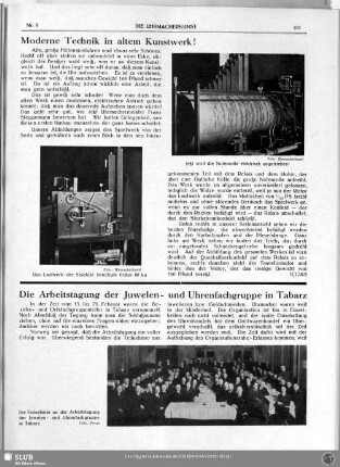 Die Arbeitstagung der Juwelen- und Uhrenfachgruppe in Tabarz