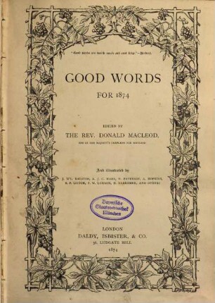 Good words. 1874