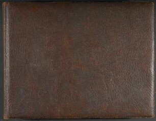 Reise-Sammelalbum : Reise-Sammelalbum. Ledereinband, geprägt mit Goldschnitt; 24,8 x 32 x 5 cm (1910/1925). Dresden: SLUB/DF 2007.C.1