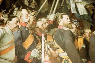 Kaiserproklamation in Versailles 1871