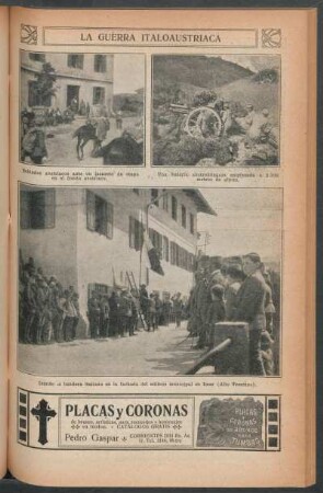 La guerra italoaustriaca - [Ilustración]