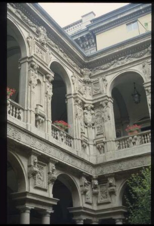Mailand, Palazzo Marino : Hof