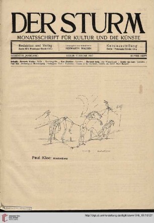 Elftes Heft (Februar 1917)