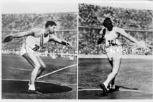 Der amerikanische Olympiasieger im Diskuswerfen 1936