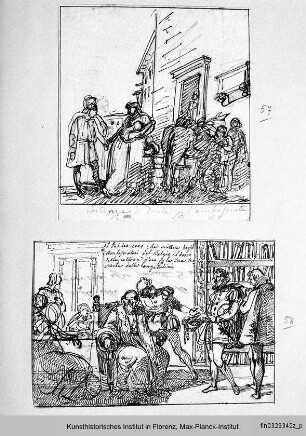 Partenza di Dante per l'ambasciata - Die Abreise Dantes