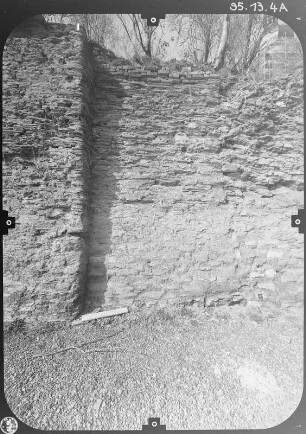 Plauen. Reste der Stadtmauer