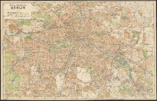 Silva-Stadtplan Berlin : Ausgabe B