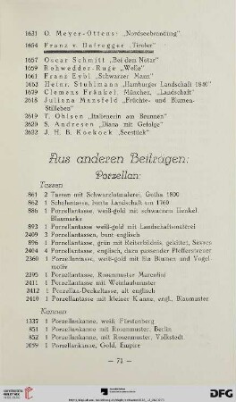 Porzellan (Nr.861-2262)