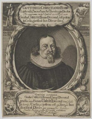 Bildnis des Gottfried Christianus Bosius