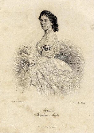 Bildnis von Augusta (1811-1890), Kaiserin von Deutschland