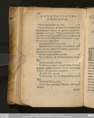 Annotationes in librum quartum.