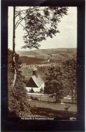 Ansicht der Alten Kapelle in Frauenstein (Erzgebirge)