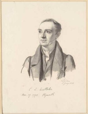 Bildnis Eastlake, Charles Lock (1793-1865), Maler, Schriftsteller